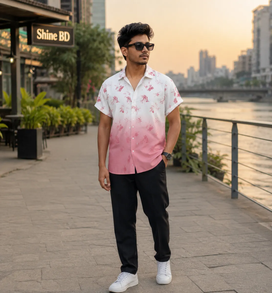 Casual half sleeve shirt