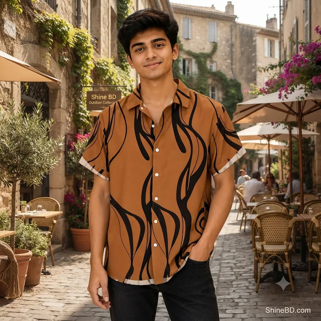 Casual half sleeve shirt