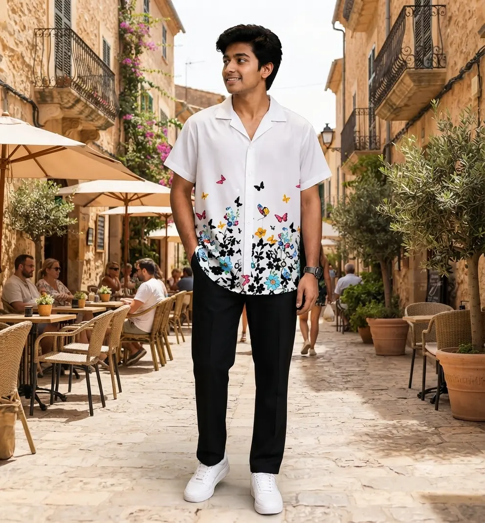 Casual half sleeve shirt