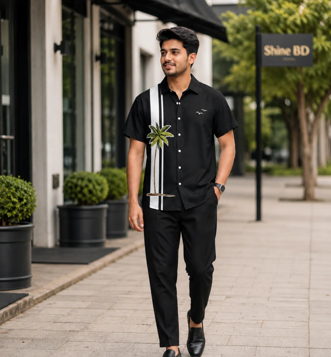Casual half sleeve shirt