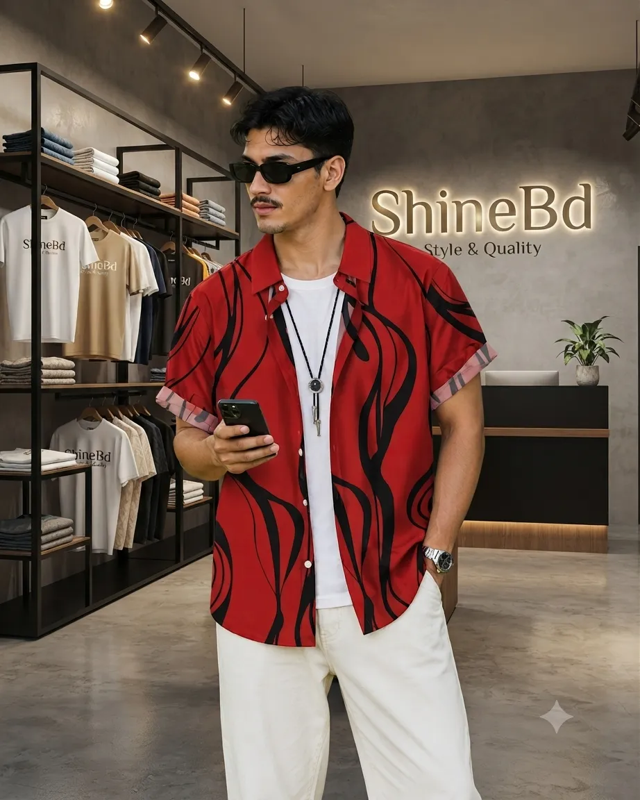 Casual half sleeve shirt