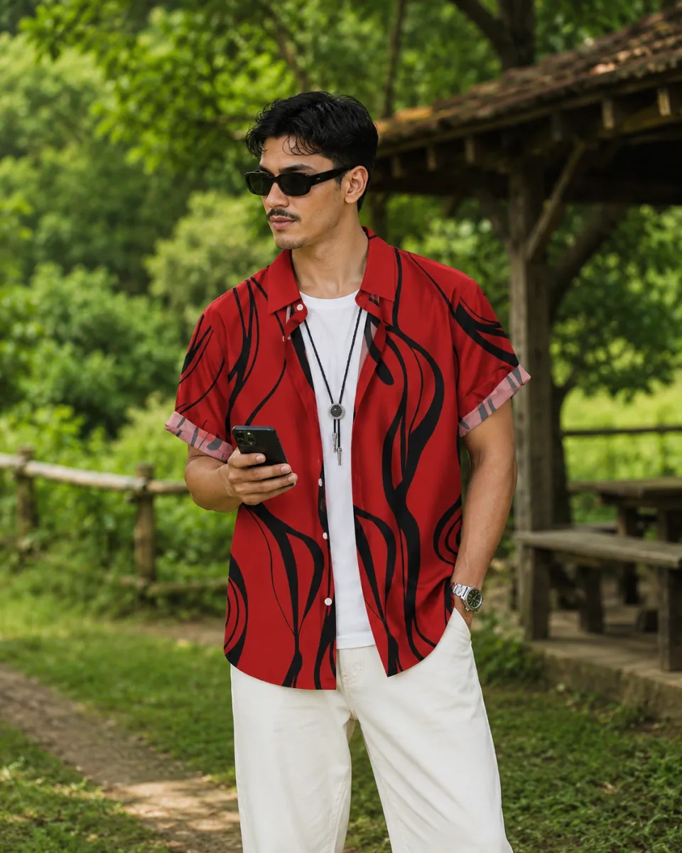 Casual half sleeve shirt