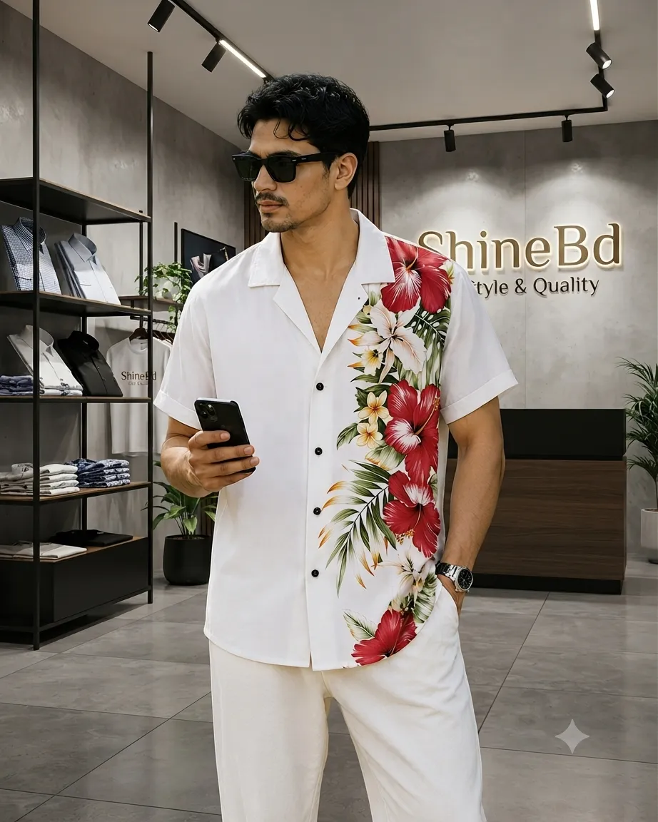 Casual half sleeve shirt