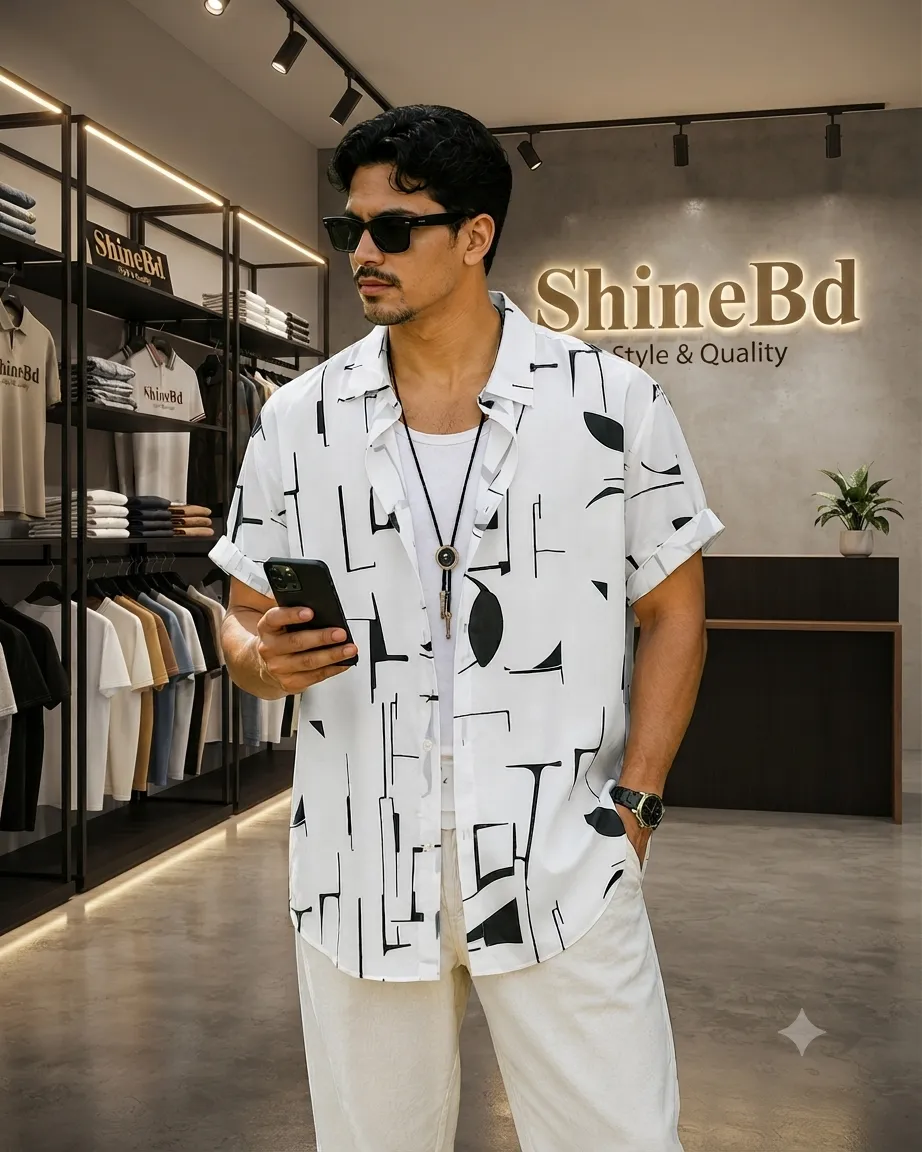 Casual half sleeve shirt