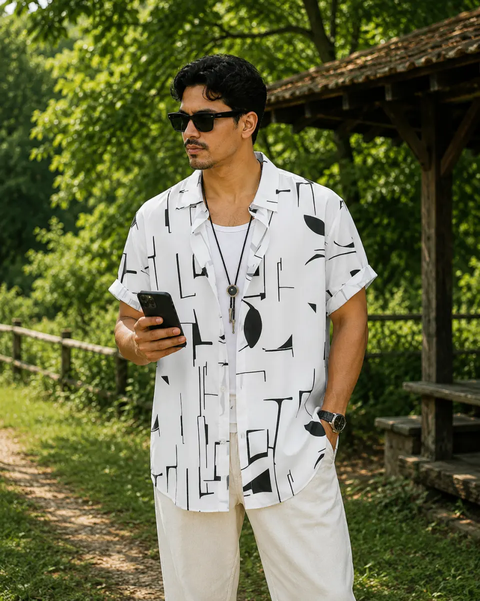 Casual half sleeve shirt