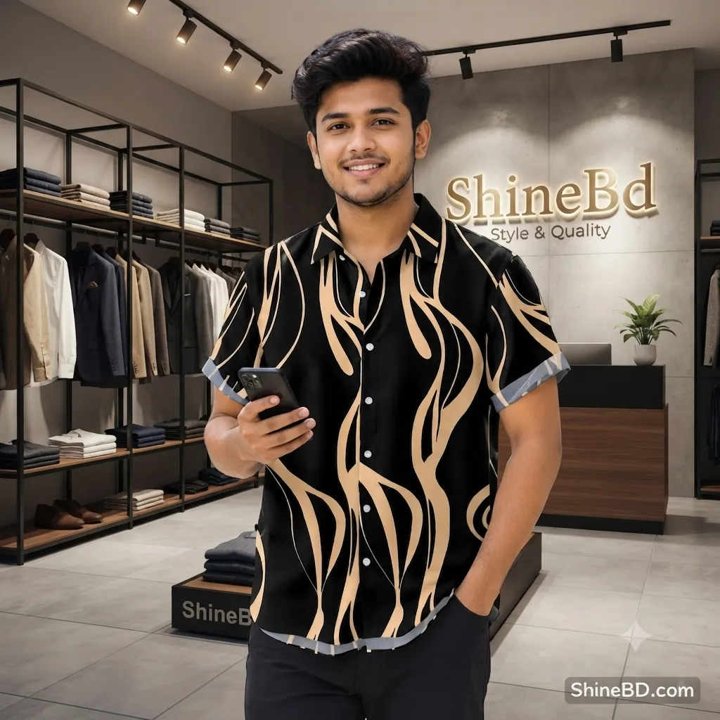 Casual half sleeve shirt