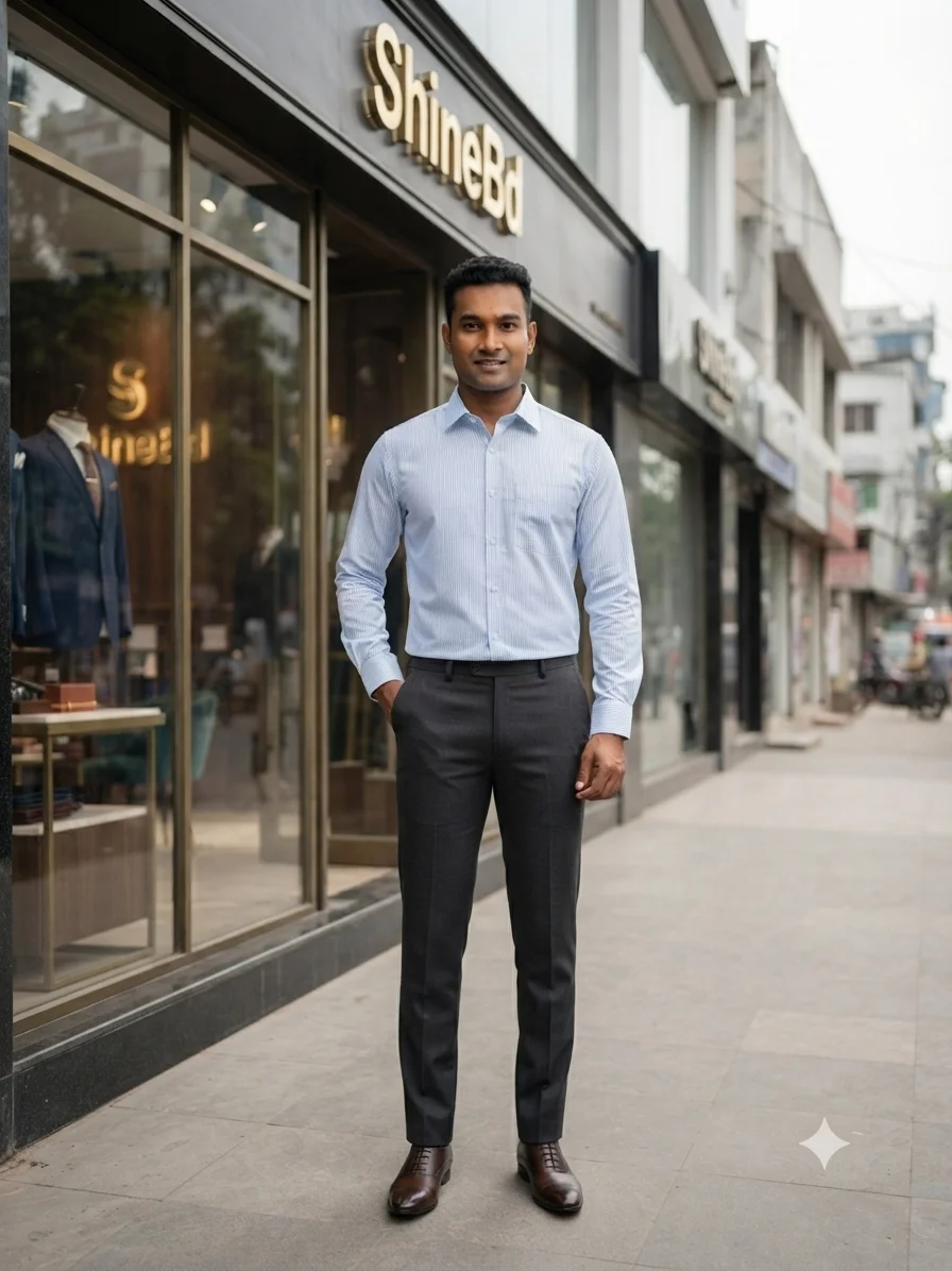 Premium full sleeve check shirt