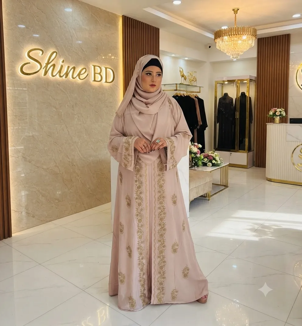 Premium Koti Borka with Hijab