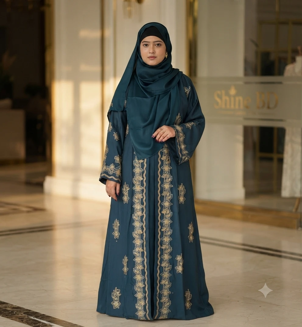 Premium Koti Borka with Hijab