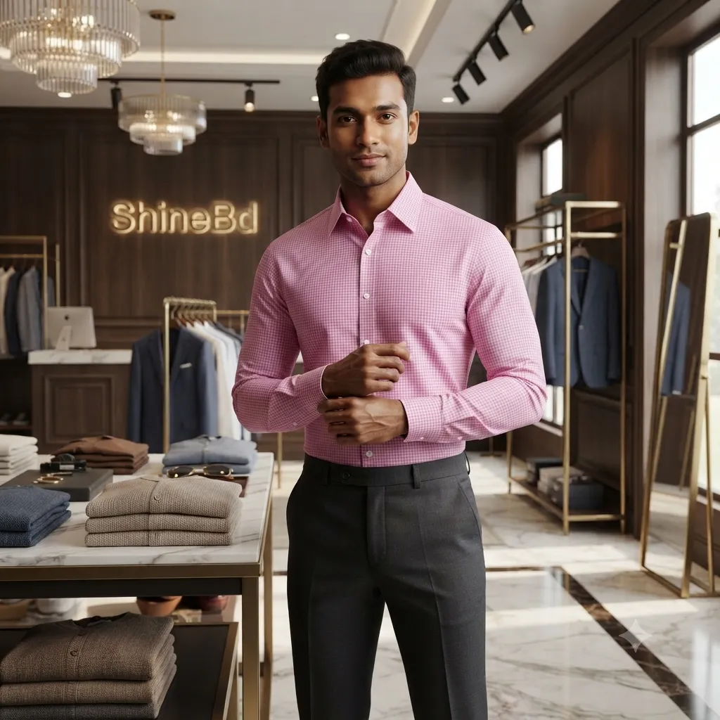 Premium full sleeve check shirt