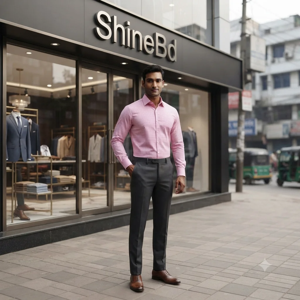 Premium full sleeve check shirt