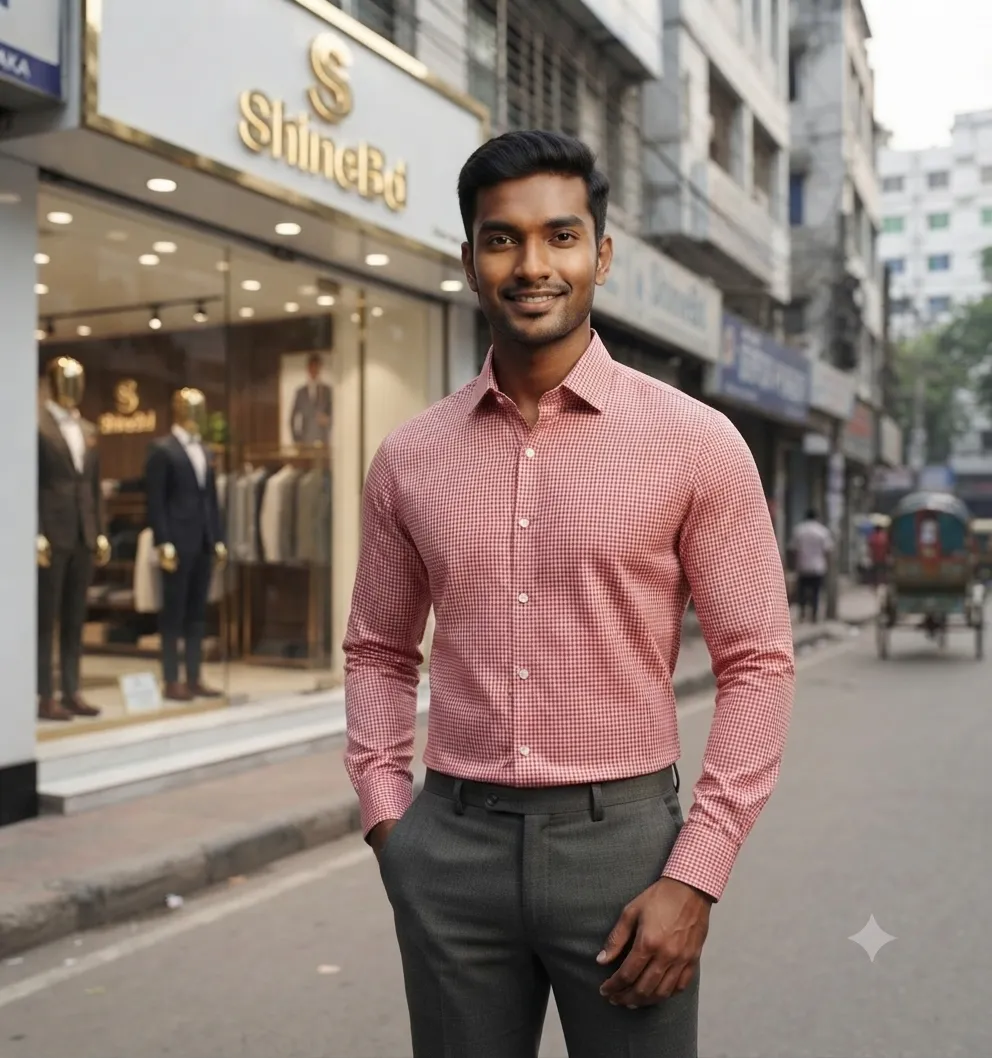 Premium full sleeve check shirt