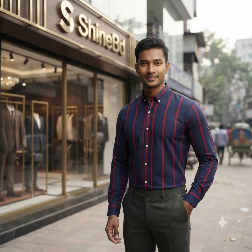 Premium full sleeve check shirt