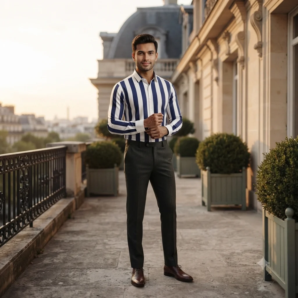 Premium full sleeve check shirt