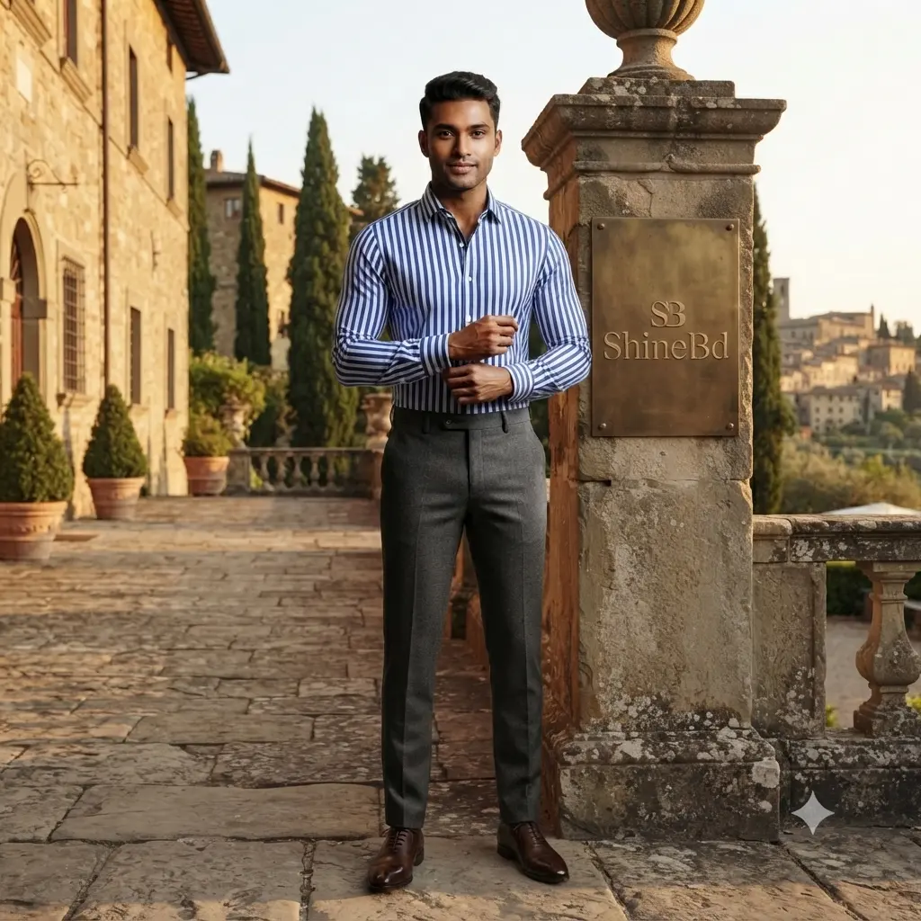 Premium full sleeve check shirt