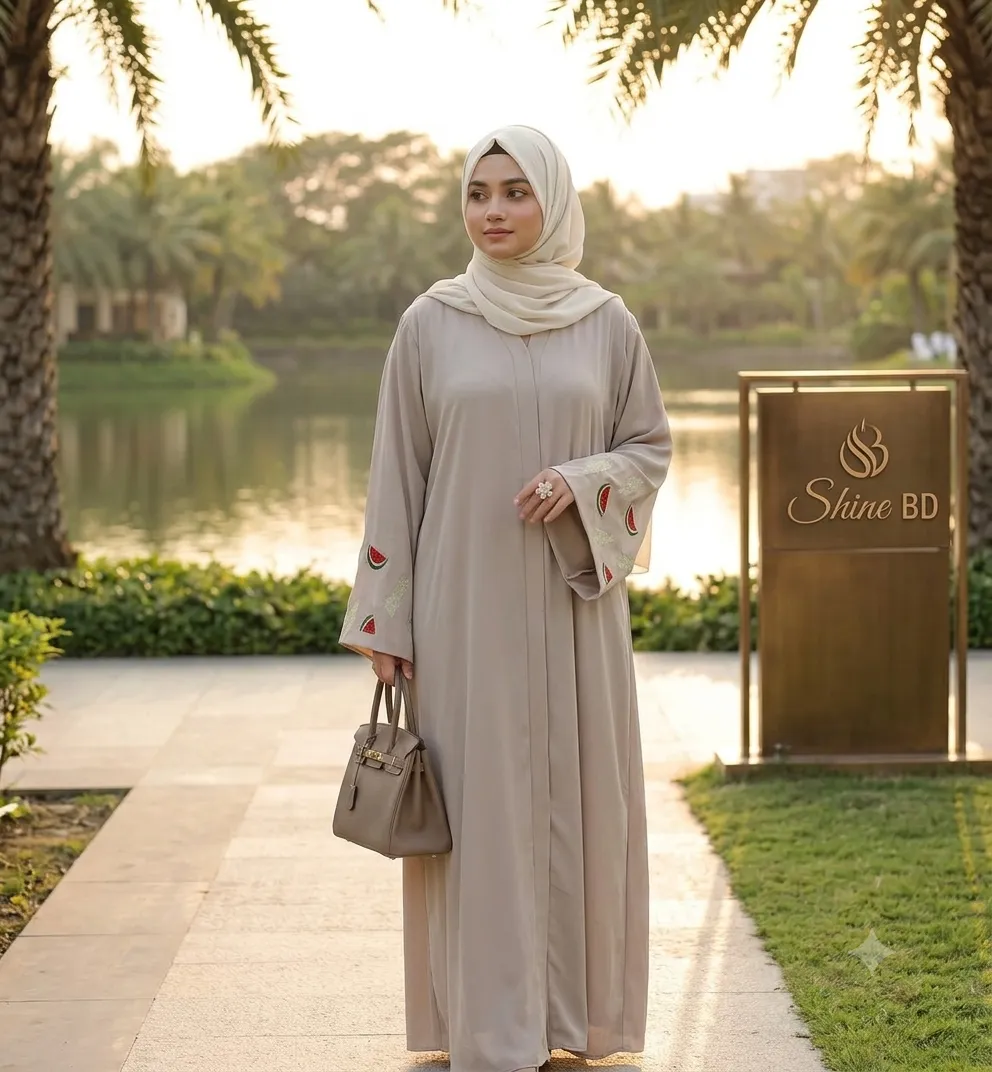 Dubai Cherry Borka (Only Borka)