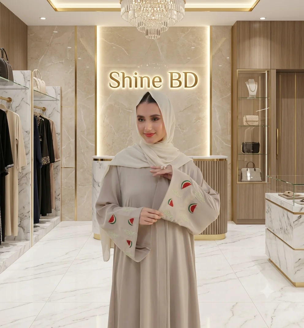 Dubai Cherry Borka (Only Borka)