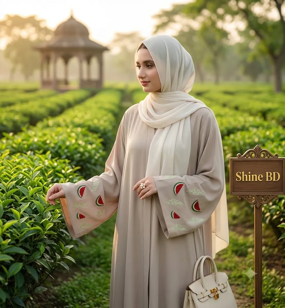 Dubai Cherry Borka (Only Borka)