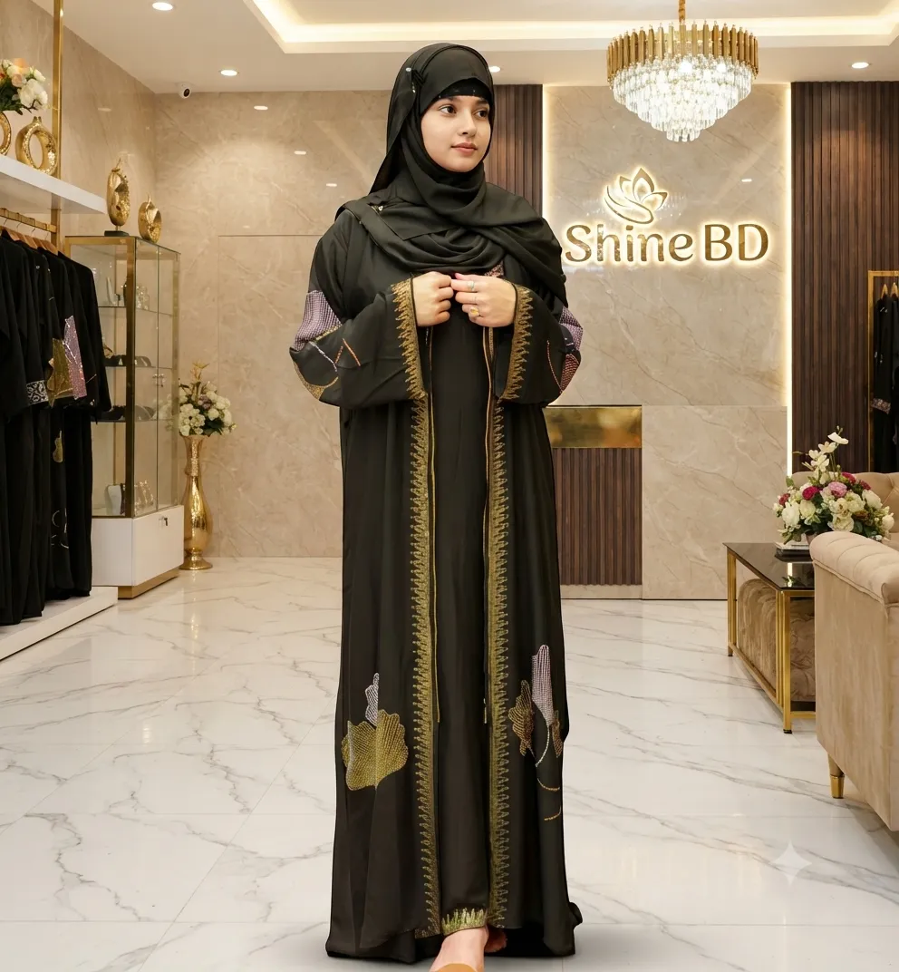 Dubai Koti borka set with Hijab