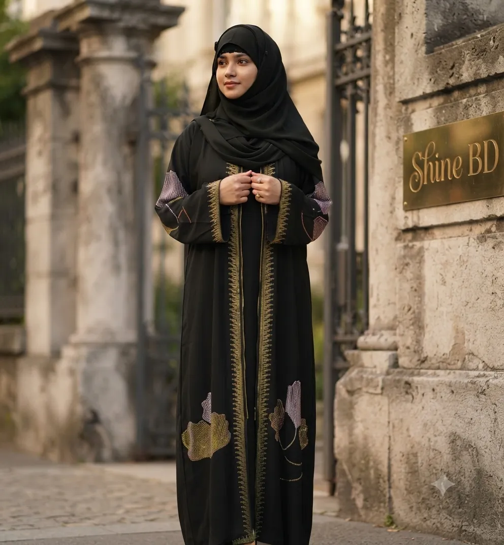 Dubai Koti borka set with Hijab