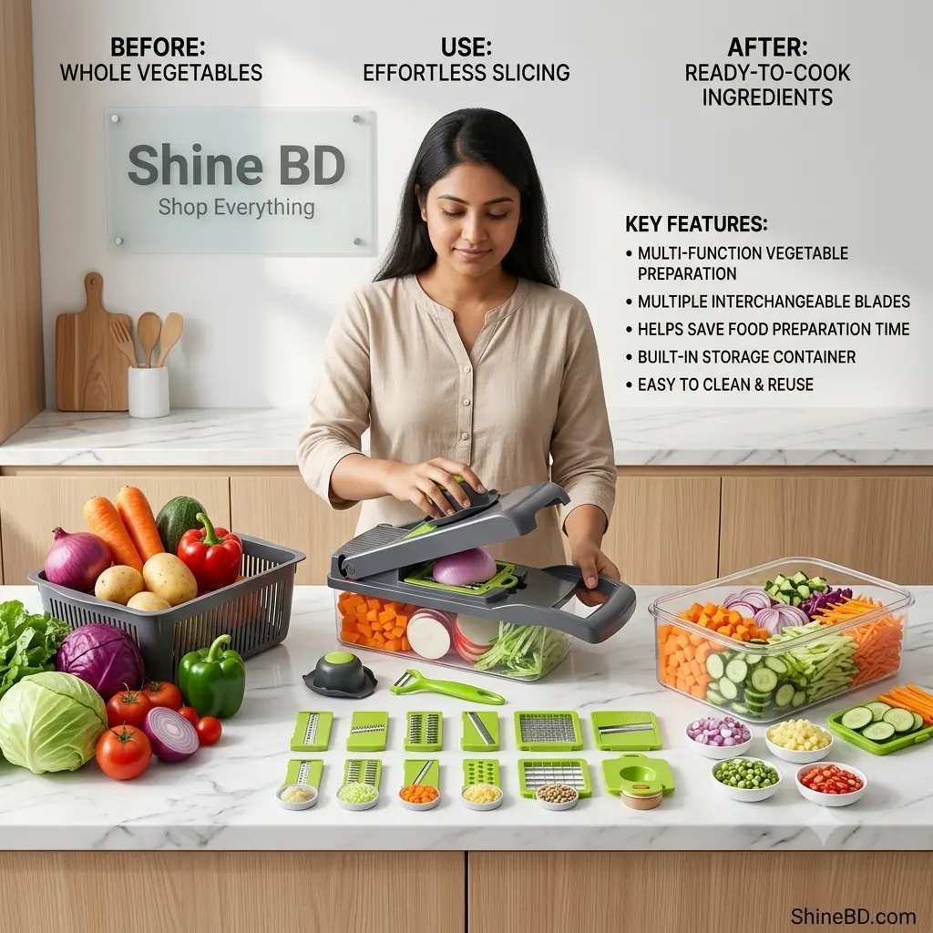 KITCHEN IDEAS 16-in-1 veggie Slicer