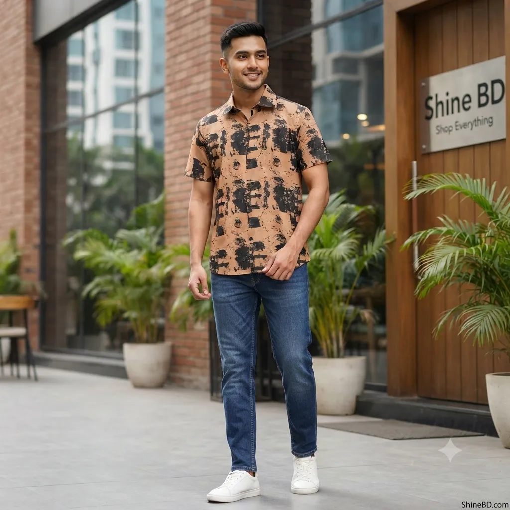 Stylish Half Sleeve Shirt