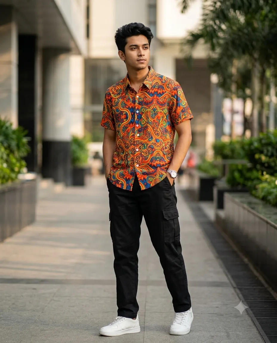 Premium China Micro Half Sleeve Shirt