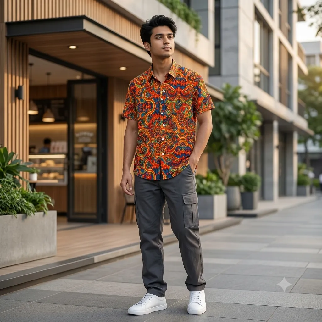 Premium China Micro Half Sleeve Shirt