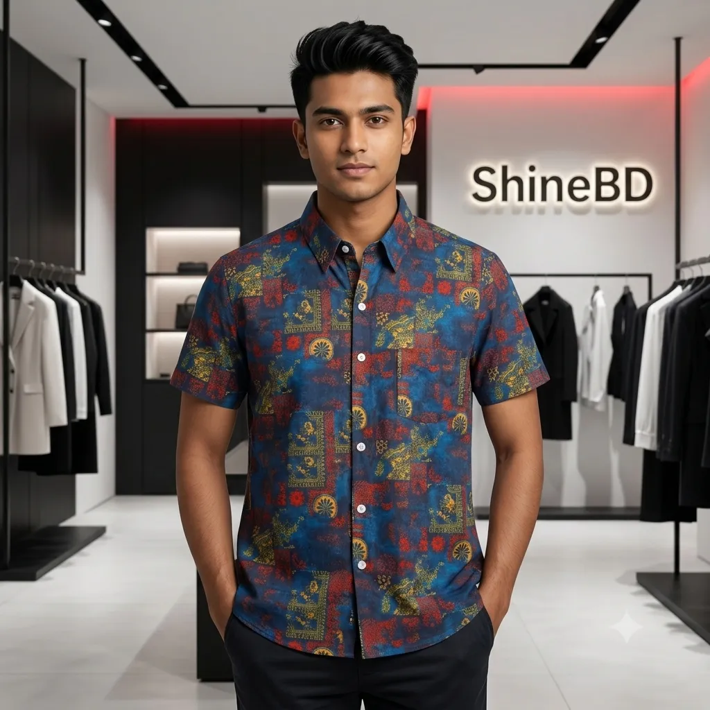 Premium China Micro Half Sleeve Shirt