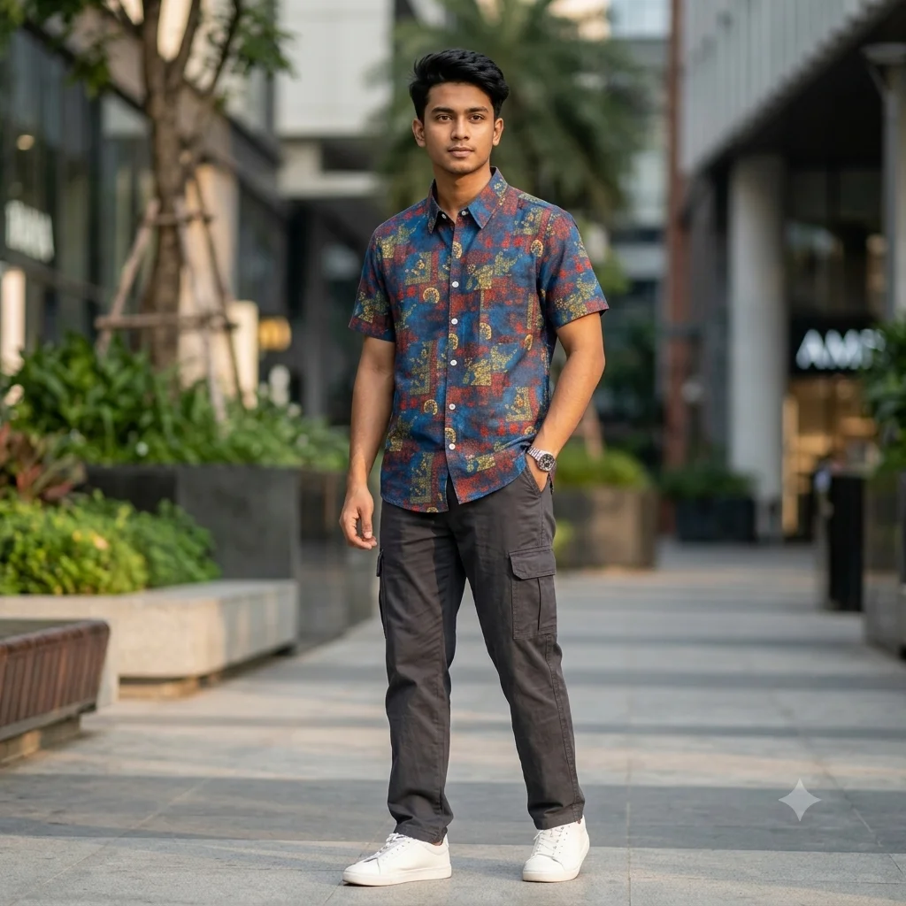 Premium China Micro Half Sleeve Shirt