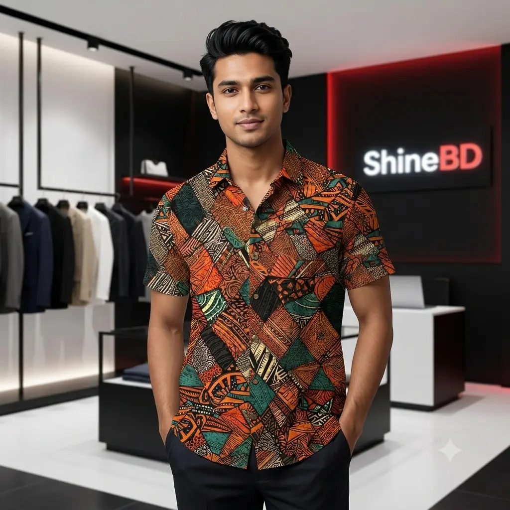 Premium China Micro Half Sleeve Shirt