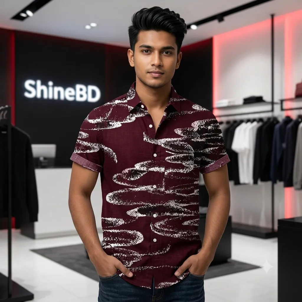 Premium China Micro Half Sleeve Shirt