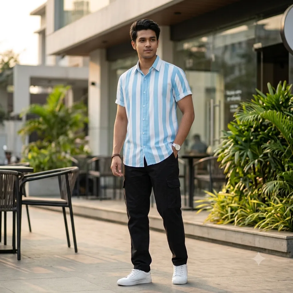 Premium China Micro Half Sleeve Shirt
