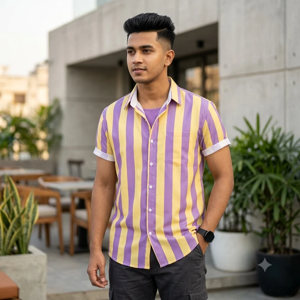 Premium China Micro Half Sleeve Shirt