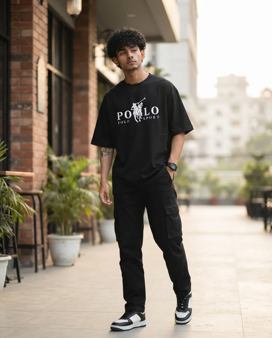 Premium Cotton Drop Shoulder Tshirt