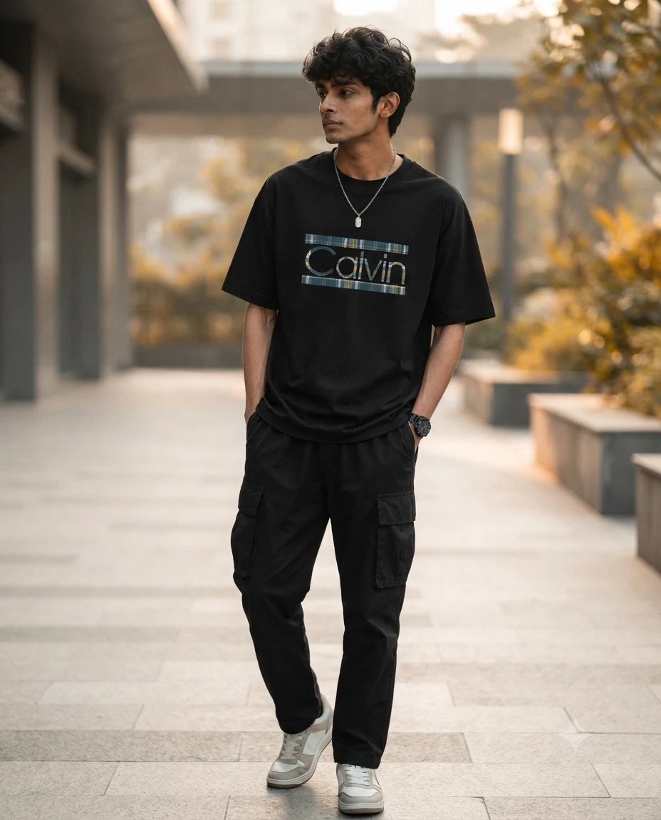 Premium Cotton Drop Shoulder Tshirt