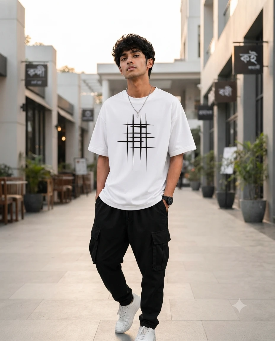 Premium Cotton Drop Shoulder Tshirt