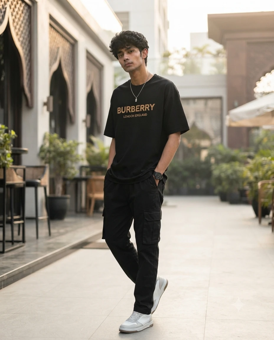 Premium Cotton Drop Shoulder Tshirt