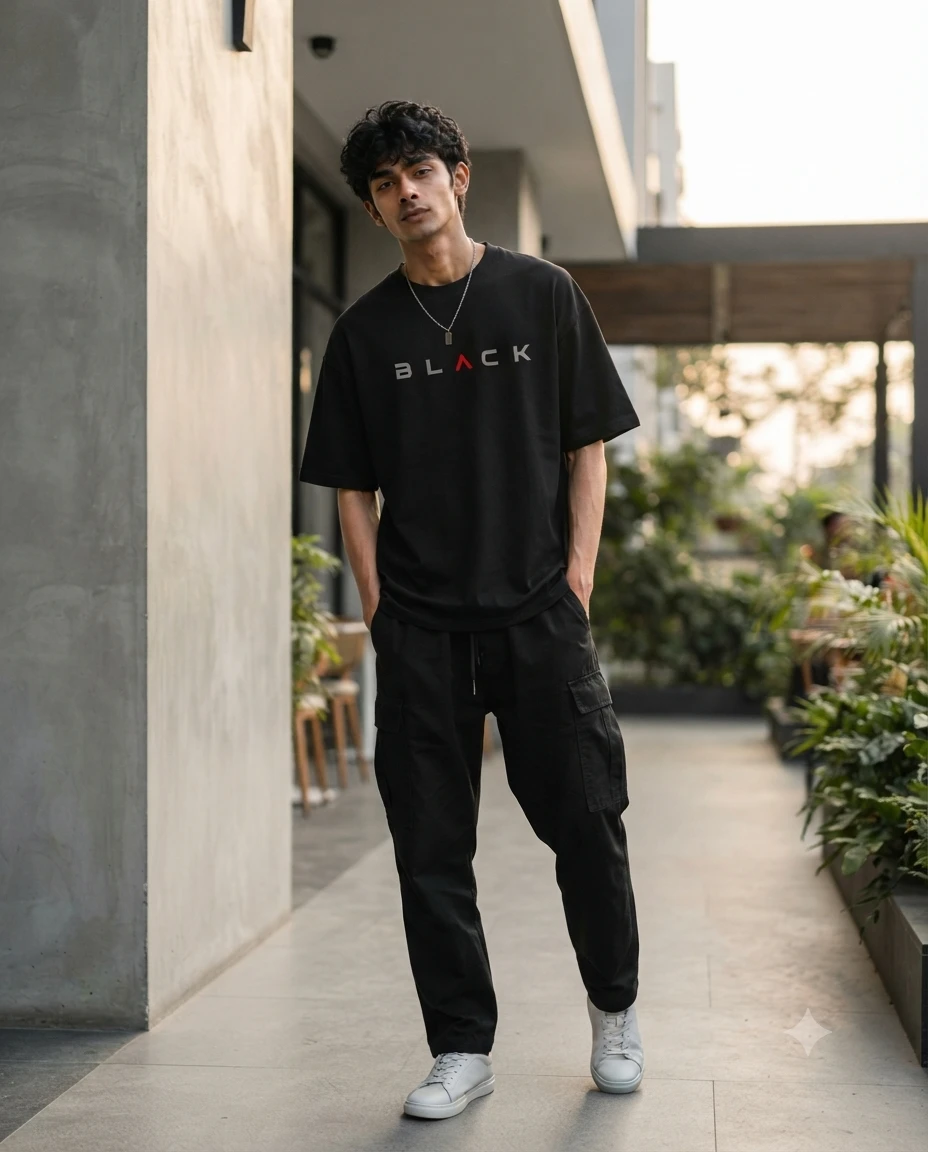 Premium Cotton Drop Shoulder Tshirt