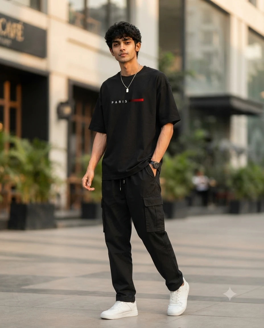 Premium Cotton Drop Shoulder Tshirt