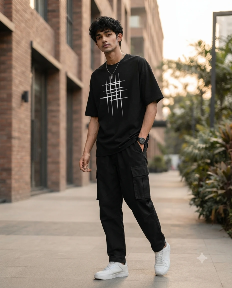 Premium Cotton Drop Shoulder Tshirt