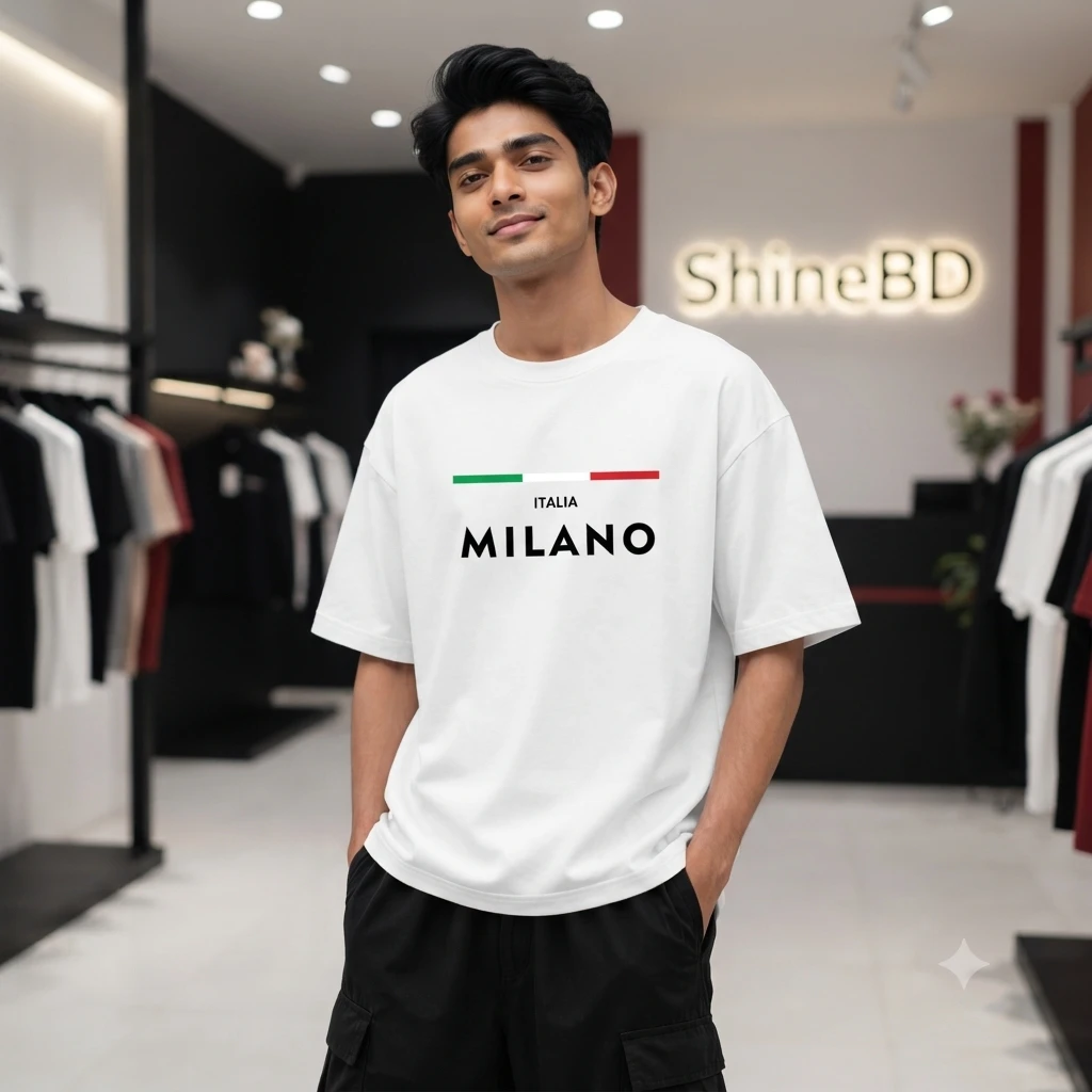 Premium Cotton Drop Shoulder Tshirt