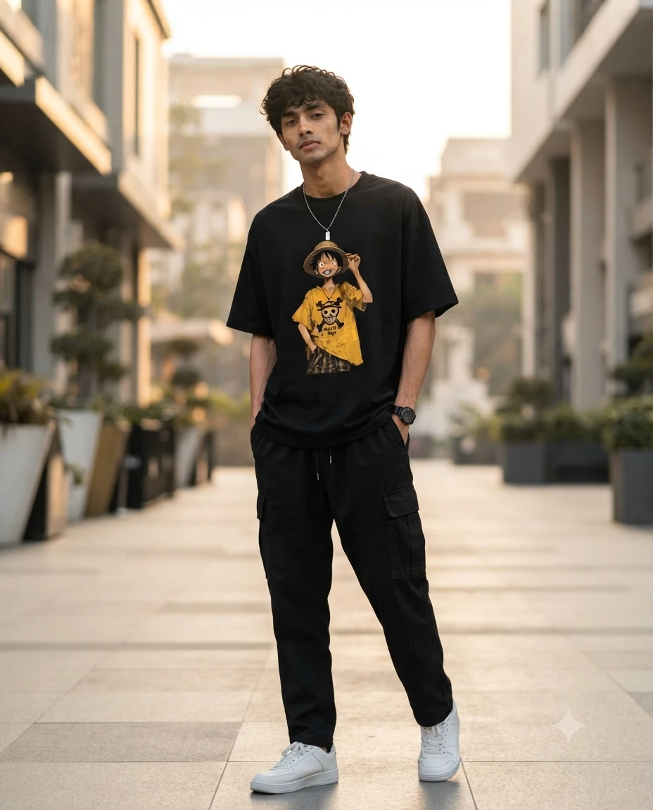 Premium Cotton Drop Shoulder Tshirt