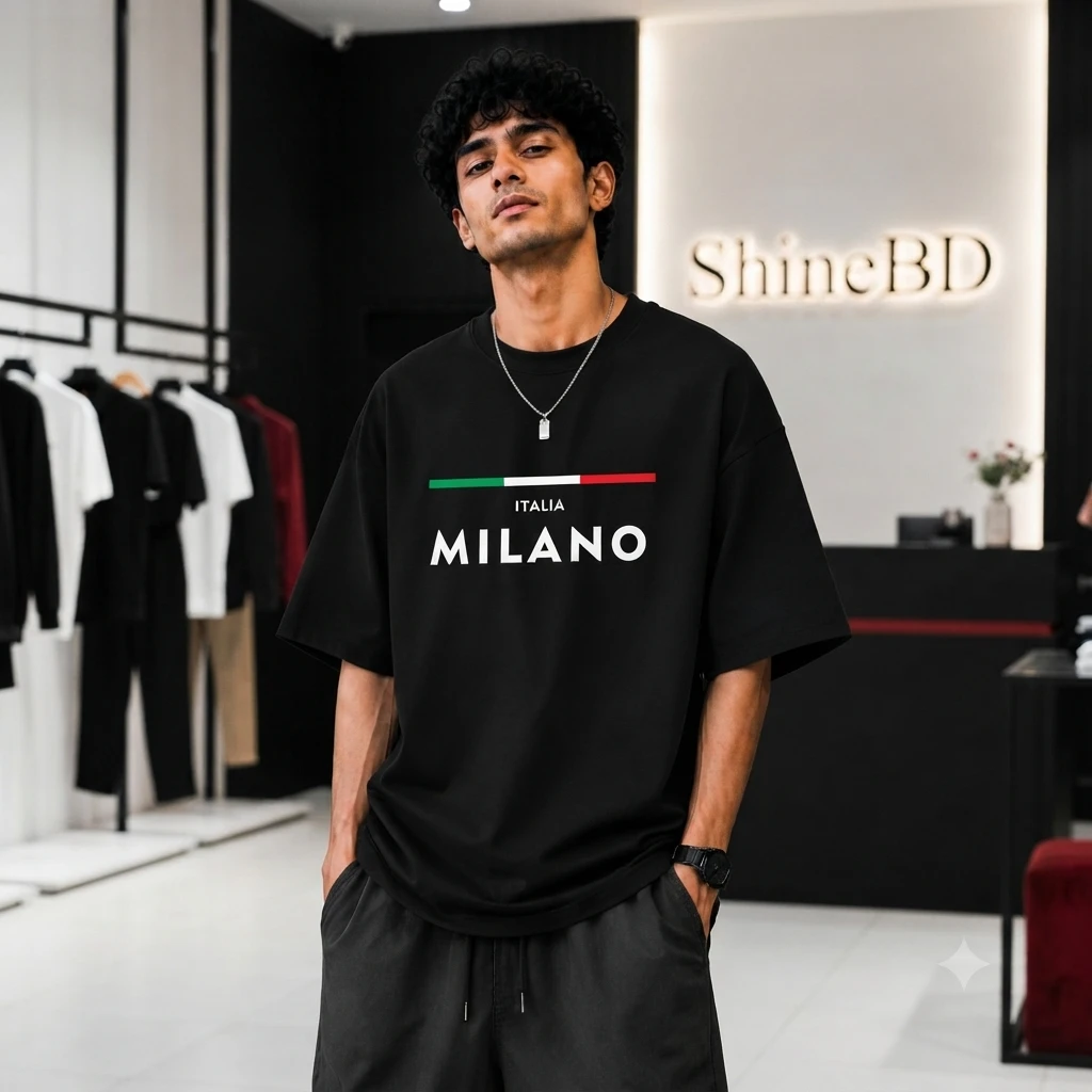 Premium Cotton Drop Shoulder Tshirt