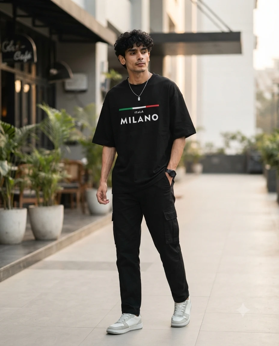 Premium Cotton Drop Shoulder Tshirt