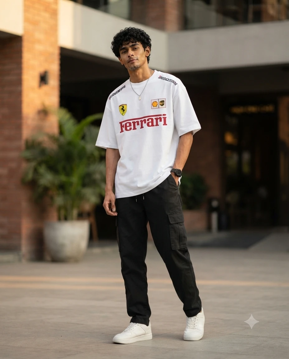 Premium Cotton Drop Shoulder Tshirt