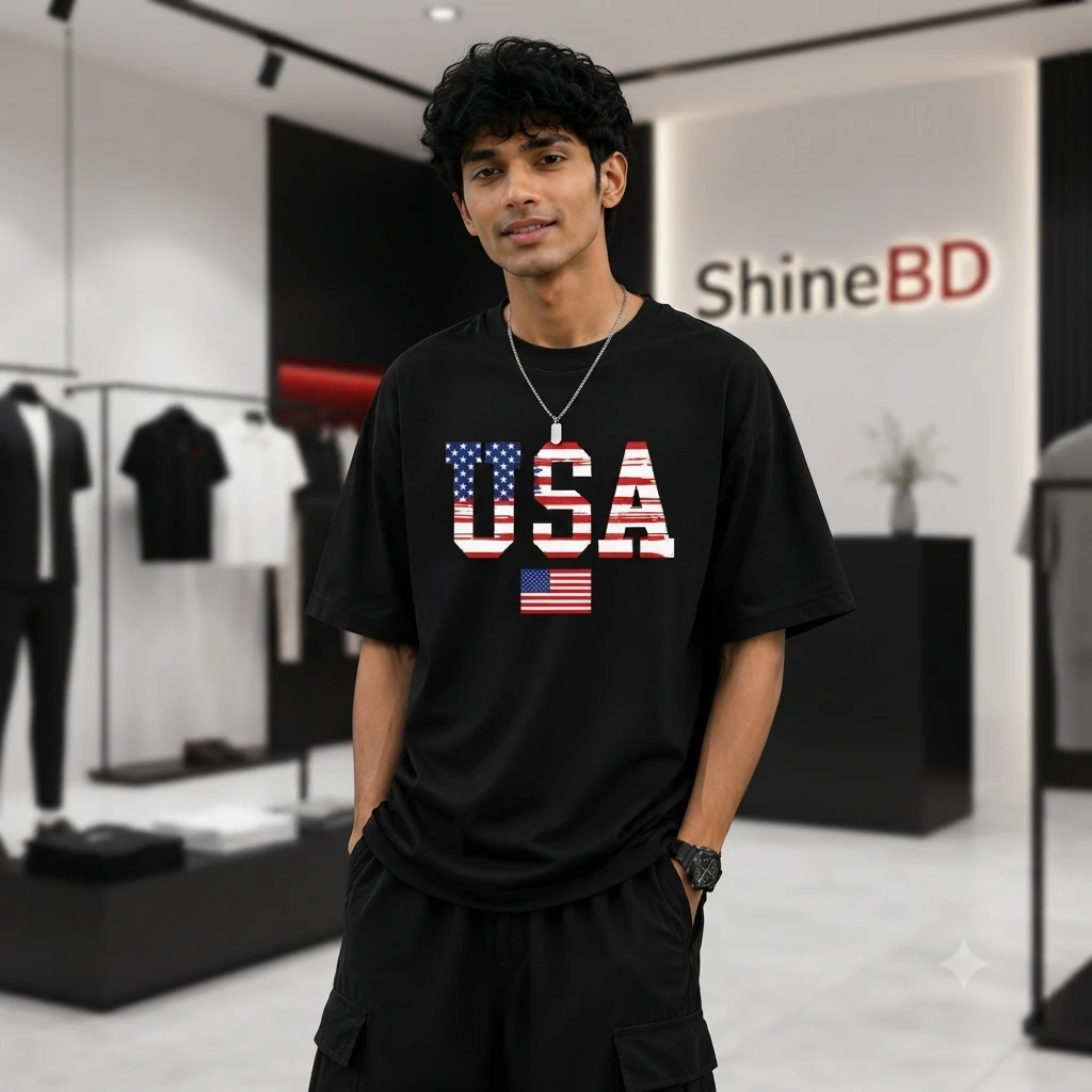 Premium Cotton Drop Shoulder Tshirt