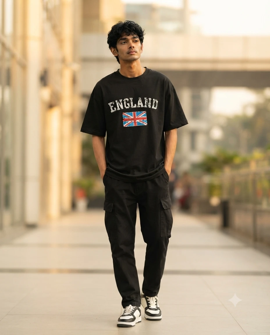Premium Cotton Drop Shoulder Tshirt