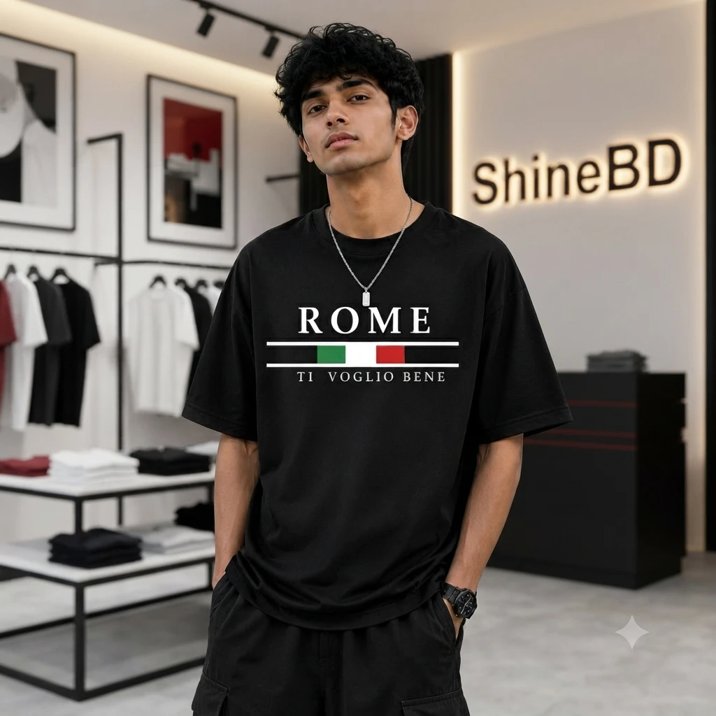 Premium Cotton Drop Shoulder Tshirt