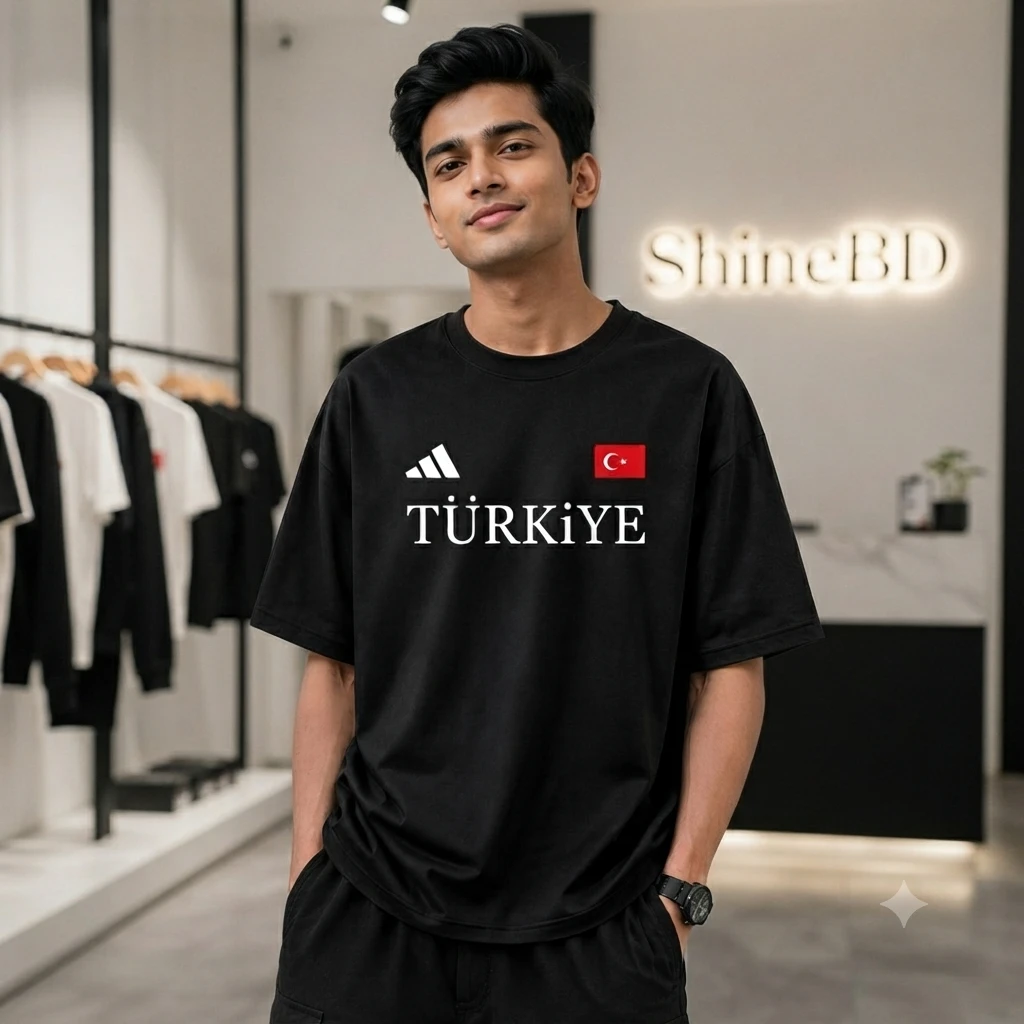 Premium Cotton Drop Shoulder Tshirt